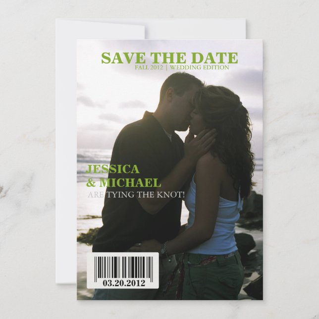 Magazine Save the Date (Front)