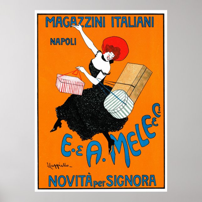 Magazzini Italini 1904 ~ Vintage Poster (Front)