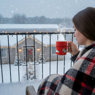 MagChillin' With My Snowmies Cute Snowman Winter Coffee Mug