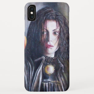 MAGDALEN AND POMEGRANATE Black White Red iPhone XS Max Case