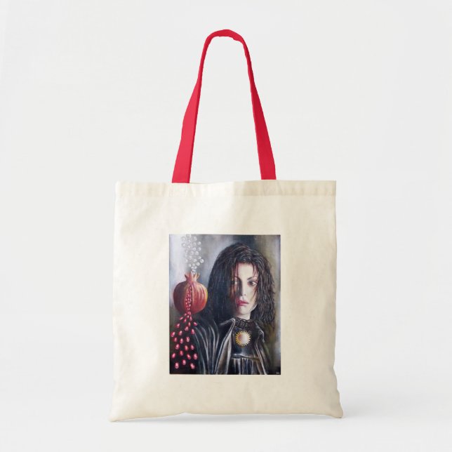 MAGDALEN AND POMEGRANATE TOTE BAG (Front)