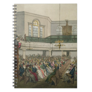 Magdalen Chapel, from 'Ackermann's Microcosm of Lo Notebook