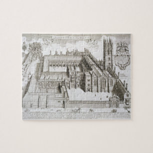 Magdalen College, Oxford, from 'Oxonia Illustrata' Jigsaw Puzzle