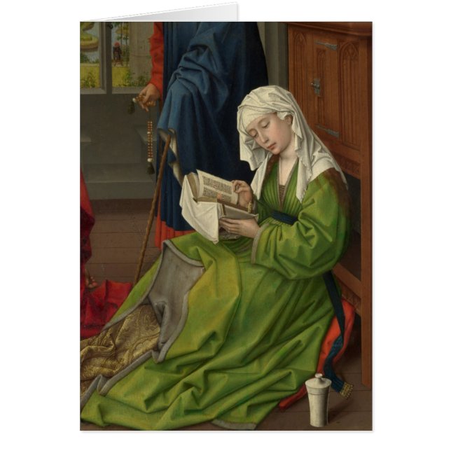 Magdalen in Green Reading (Front)
