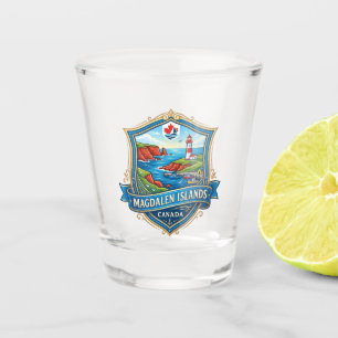 Magdalen Islands Canada Shot Glass