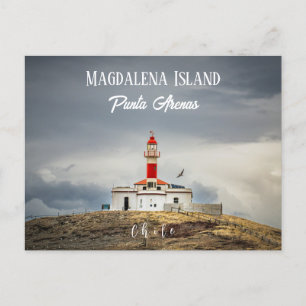 Magdalena Island Lighthouse Postcard