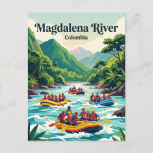 Magdalena River San Gil Colombia Postcard