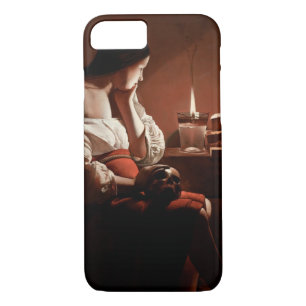 Magdalene with the Smoking Flame, La Tour iPhone 8/7 Case