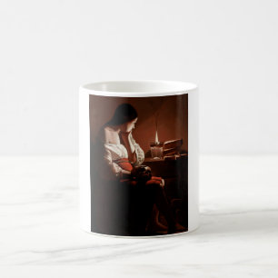 Magdalene with the Smoking Flame, La Tour Coffee Mug