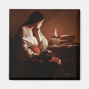 Magdalene with the Smoking Flame, La Tour Magnet