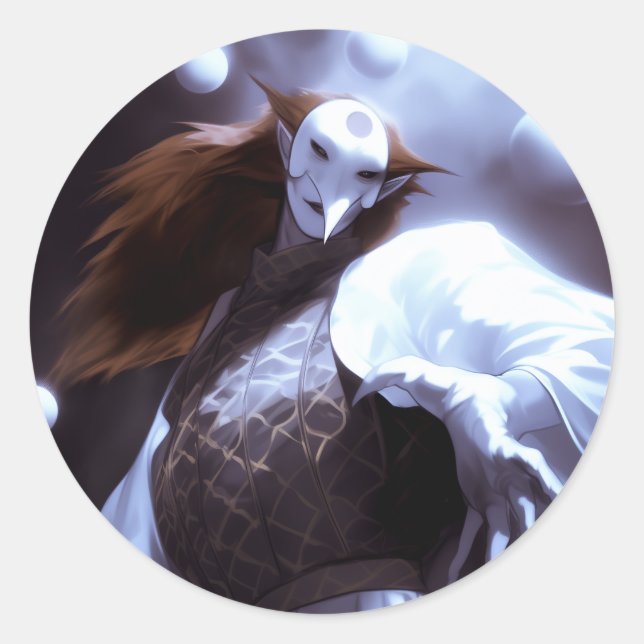 Mage Classic Round Sticker (Front)