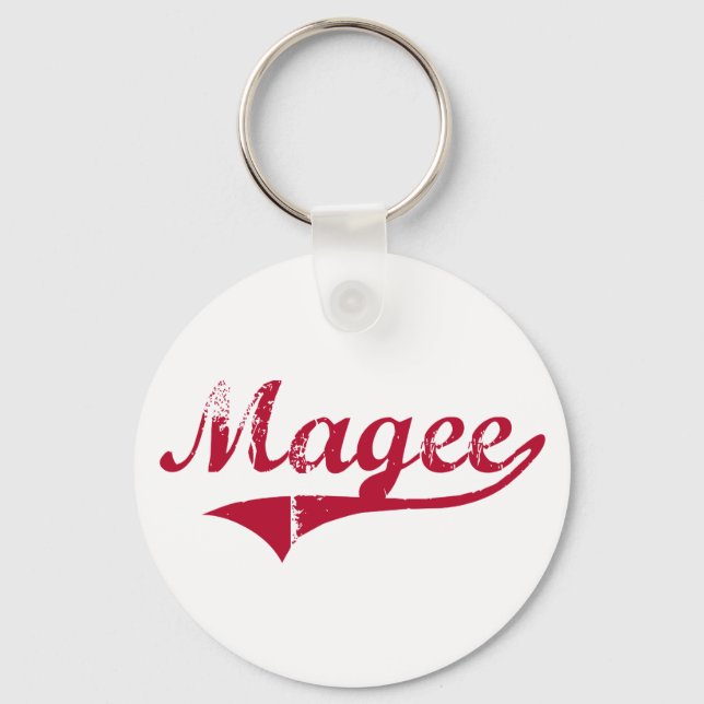 Magee Mississippi Classic Design Key Ring (Front)