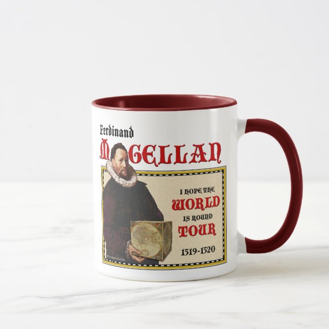 Magellan 1519 World Tour (Mug/Stein) Mug (Right)