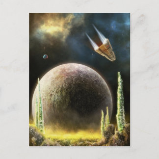 Magellan Explorer - Universe Surface | SF Art Postcard