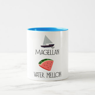 Magellan Water Melon Two-Tone Coffee Mug