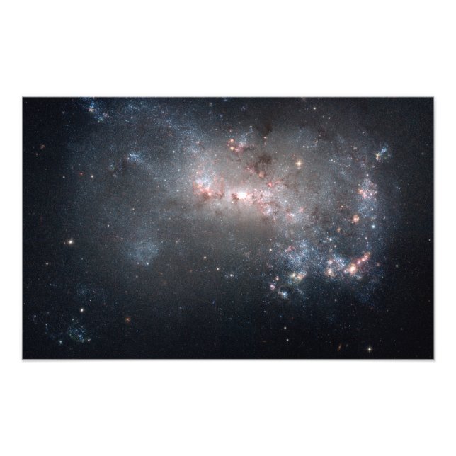 Magellanic dwarf irregular galaxy NGC 4449 Photo Print (Front)