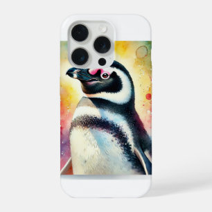 Magellanic Penguin 190724AREF124 - Watercolor iPhone 15 Pro Case