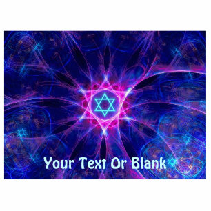 Magen Bet Fractal Photo Sculpture Magnet