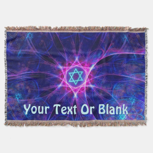 Magen Bet Throw Blanket (Front)