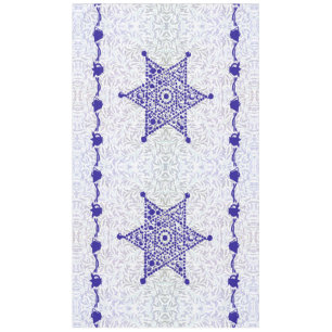 Magen David ~ Bell and Pomegranate Tablecloth