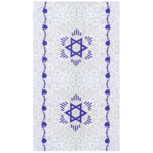 Magen David ~ Bell and Pomegranate Tablecloth