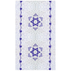 Magen David ~ Bell and Pomegranate Tablecloth