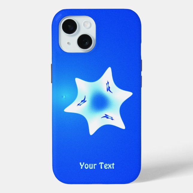 Magen Lavan (White Star) Case-Mate iPhone Case (Back)