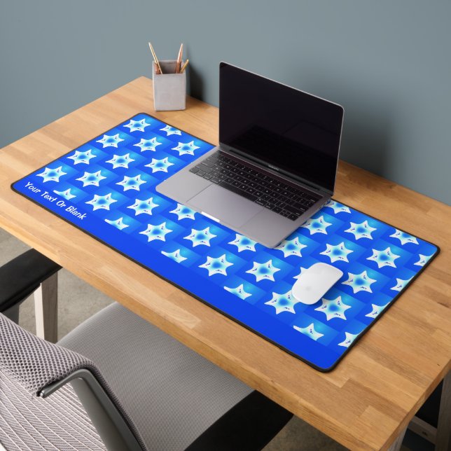 Magen Lavan (White Star) Desk Mat (Office 2)