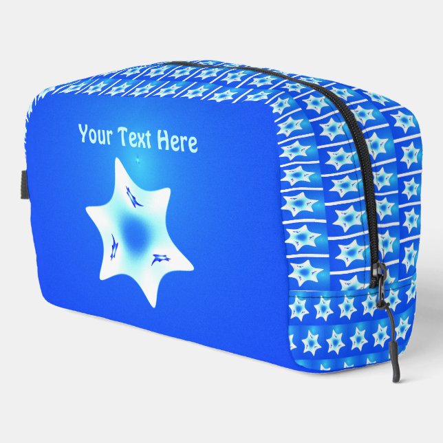 Magen Lavan (White Star) Dopp Kit (Right Corner)