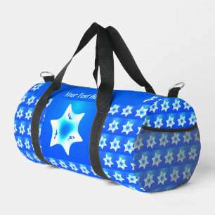 Magen Lavan (White Star) Duffle Bag