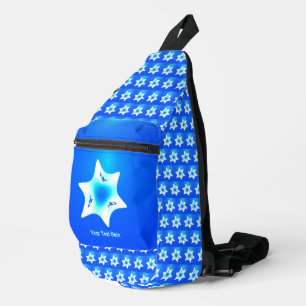 Magen Lavan (White Star) Sling Bag