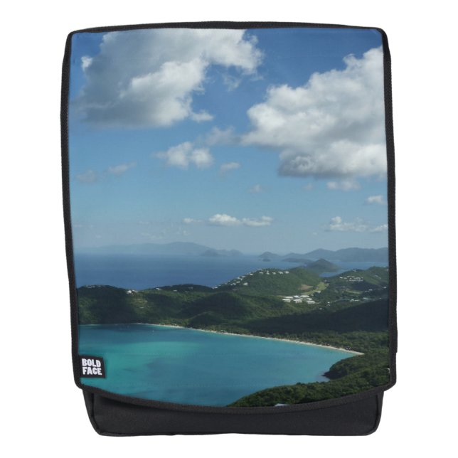 Magens Bay, St. Thomas Beautiful Island Scene Backpack (Front)