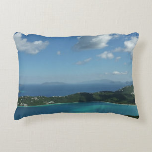 Magens Bay, St. Thomas Beautiful Island Scene Decorative Cushion