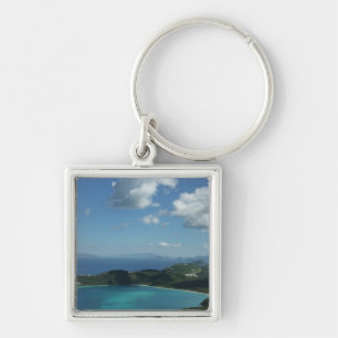 Magens Bay, St. Thomas Beautiful Island Scene Key Ring
