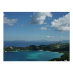 Magens Bay, St. Thomas Beautiful Island Scene Poster