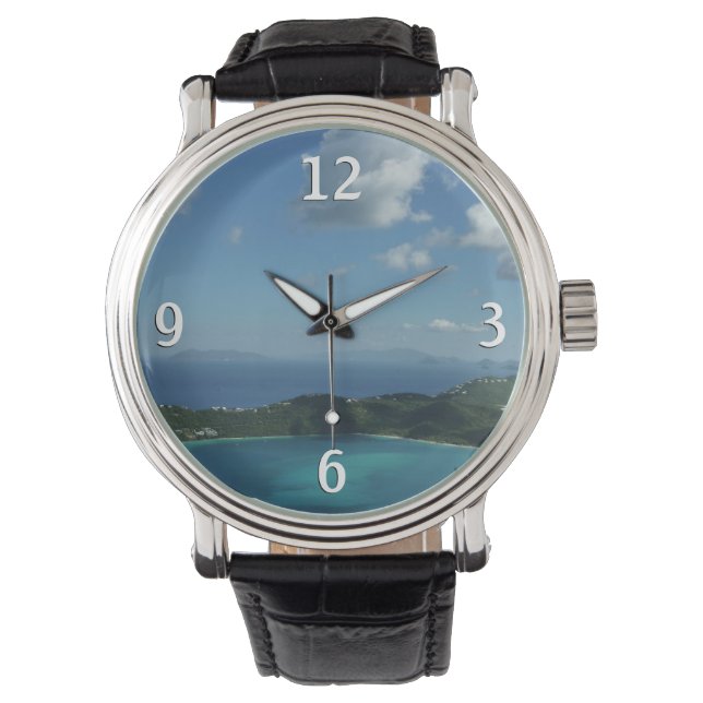 Magens Bay, St. Thomas Beautiful Island Scene Watch (Front)