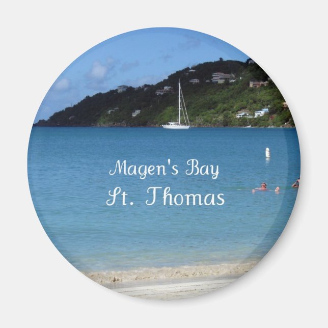 Magen's Bay, St. Thomas Magnet (Front)