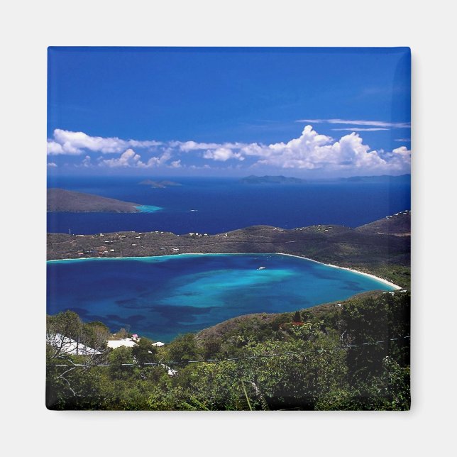 Magens Bay, St. Thomas, U.S. Virgin Islands Magnet (Front)