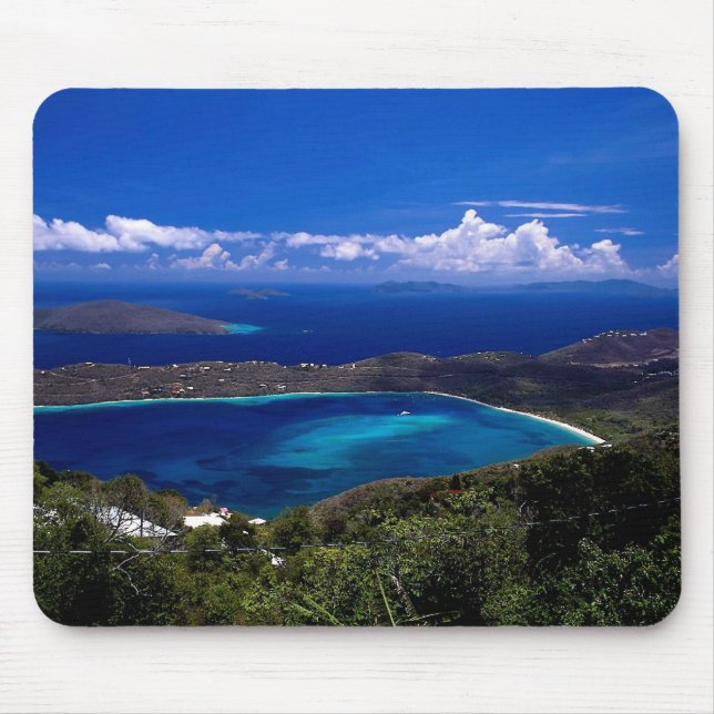 Magens Bay, St. Thomas, U.S. Virgin Islands Mouse Mat (Front)