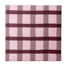 Magenta and Pink Plaid Pattern