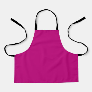Magenta apron