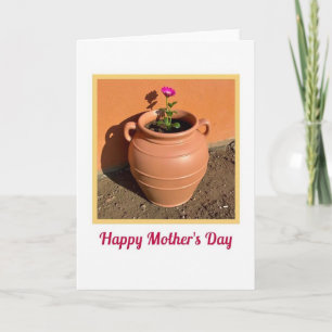 Magenta Bloom Mothers Day Card