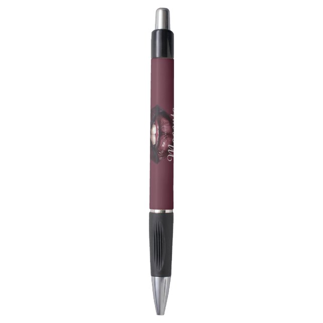 Magenta Burgundy Lips (Front Vertical)