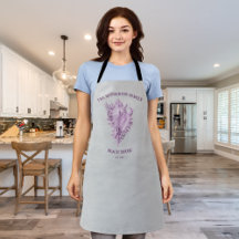 Magenta Conch Shell Apron