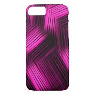 Magenta Contemporary Abstract iPhone 8/7 Case