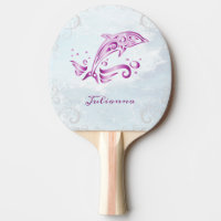 Magenta Dolphin Personalised