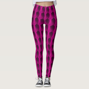 Purple Dragon Scale Leggings