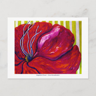 Magenta Flower POST CARD