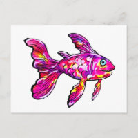 Magenta Goldfish