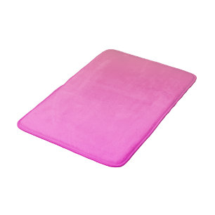 Magenta gradient Colour Bath Mat